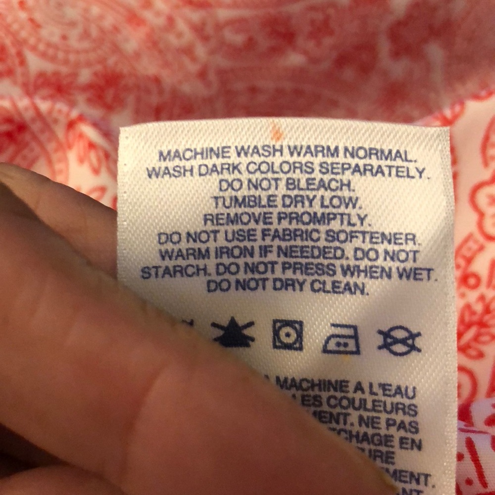 Lands End Button Down - image 4